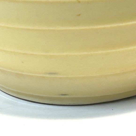 Vintage Hall Art Deco Yellow Ceramic Refrigerator Pitcher - Picture 3 of 10